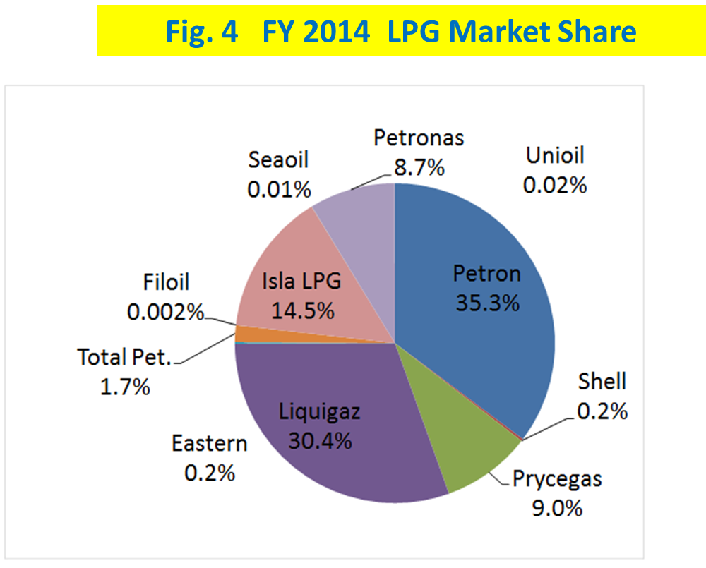 Fig. 4 LPG Market Share