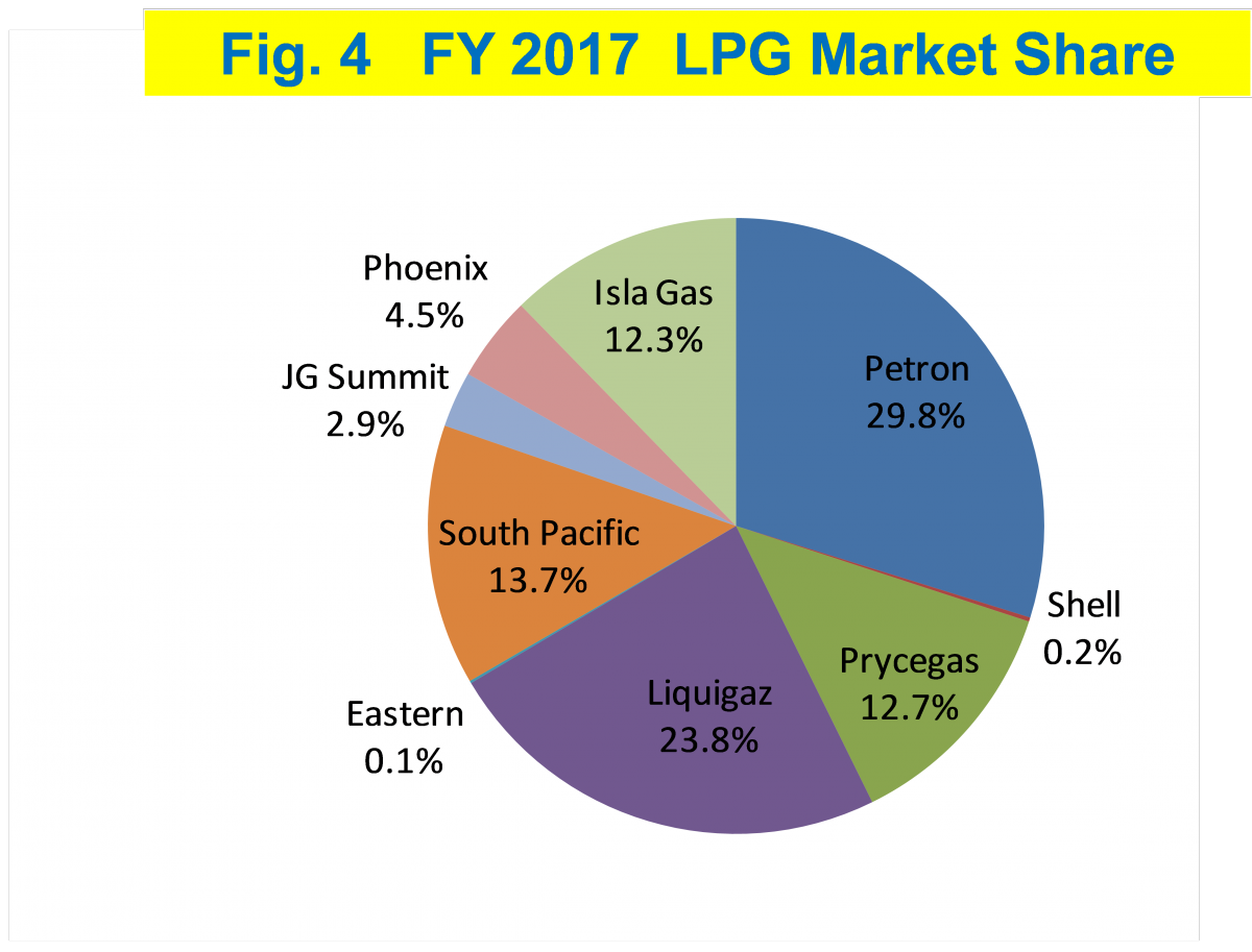 Figure 4 Full Year 2017 LPG Market Share