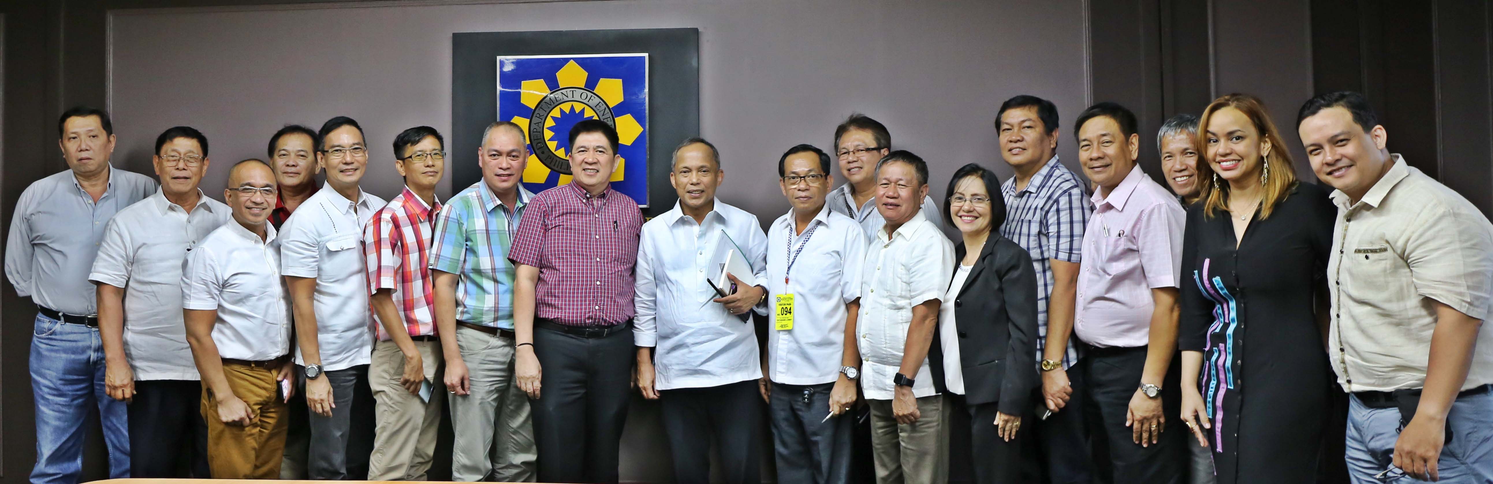 This is a meeting of the Secretary Alfonso Cusi with the electric cooperatives to strengthen household electrification in Mindanao.