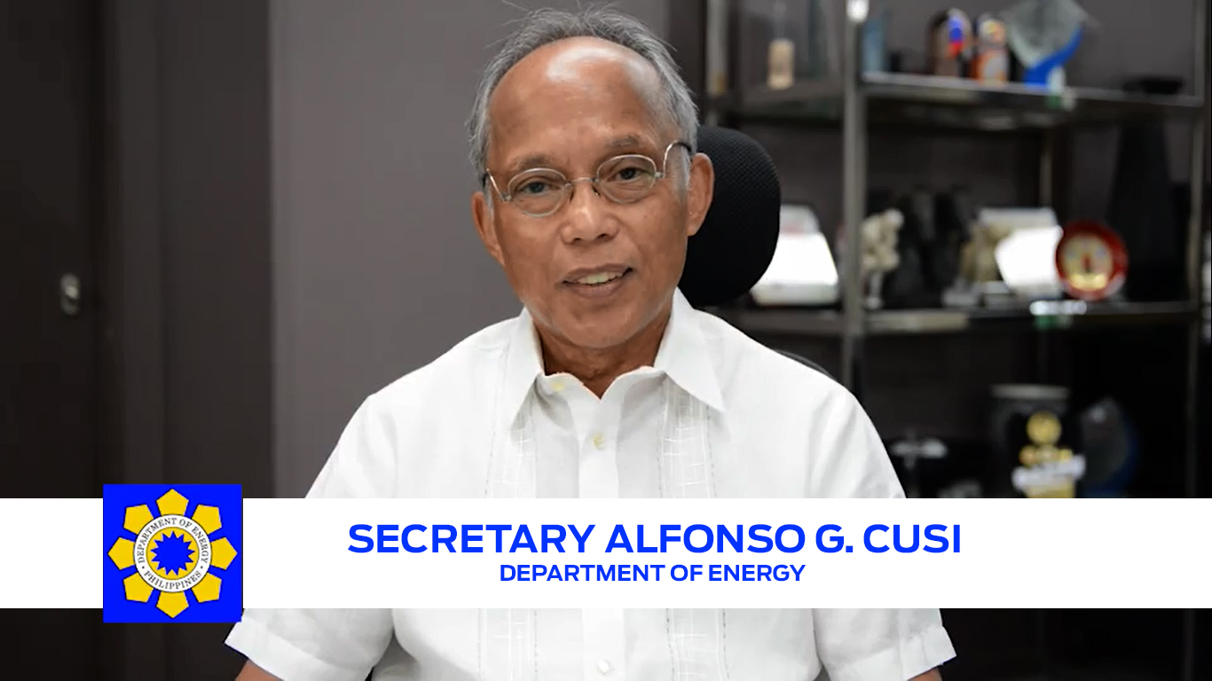 EVs AND CONSUMER WELFARE: In his congratulatory message to the Electric Vehicle Association of the Philippines, Energy Secretary Alfonso G. Cusi welcomed the advent of EVs in the Philippines, which would allow consumers to benefit from lower fuel and maintenance costs.