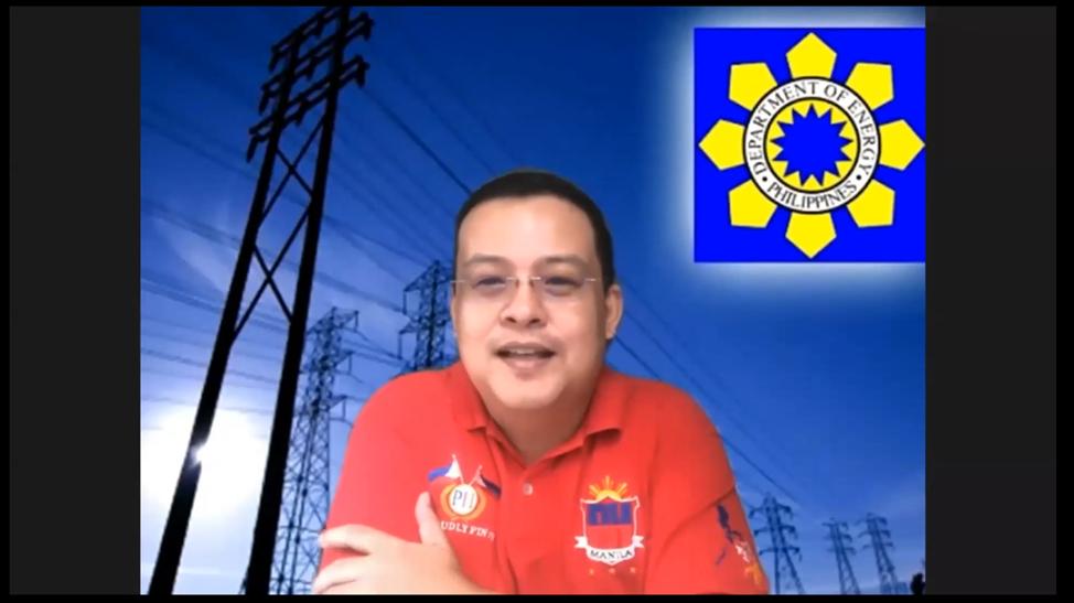 EMPOWERING ENERGY CONSUMERS: DOE Spokesperson and EPPB Supervising Undersecretary Felix William B. Fuentebella led the IEC for CLSU Accounting Students on Thursday (25 March 2021). He emphasized the importance of having a safe, sustainable and secured energy portfolio during his opening remarks.