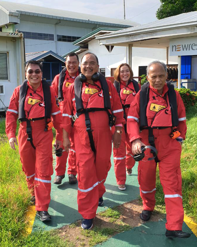 sagc visits malampaya