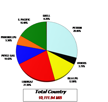 Figure 4 1H 2019 LPG Market Share 