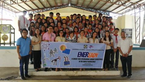 160 students from Tanauan City National High School took part in the Department of Energy-Consumer Welfare and Promotion Office's ENEReady campaign.