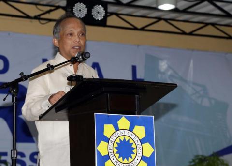 DOE Secretary Alfonso G. Cusi reminds members of the energy family that a mindset of energy conservation should be complemented by a strong recognition that power should be made available not only to some, but to all Filipinos.